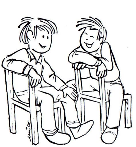 Como ya es tradición para la época navideña en muchos hogares se representa el nacimiento de jesús hay hoy les dejamos imágenes de diferentes formas en que las personas. Dibujos de amigos para colorear | Colorear imágenes