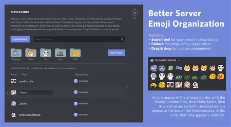 Concept Better Server Emoji Organization Rdiscordapp