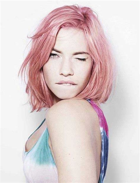 Cute And Pink Short Hair Ideas For Girls Short Hair Color