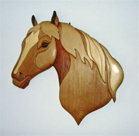 Horse Intarsia By Paul D ~ Woodworking Community