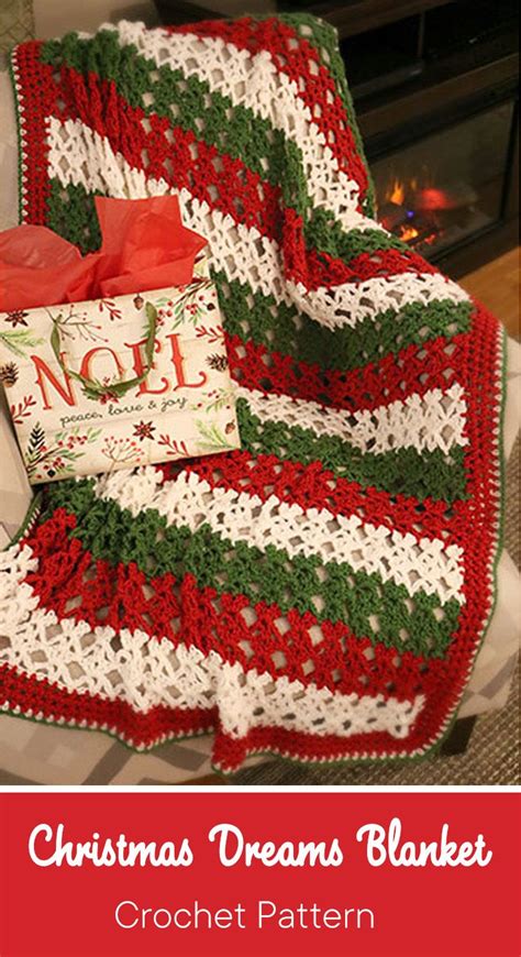 Festive Christmas Blanket Crochet Pattern Perfect For Your Christmas