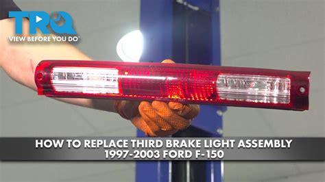 How To Replace Third Brake Light 1997 2003 Ford F 150 YouTube