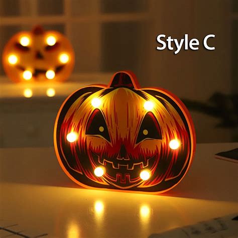 Halloween Pumpkin Led Lamp