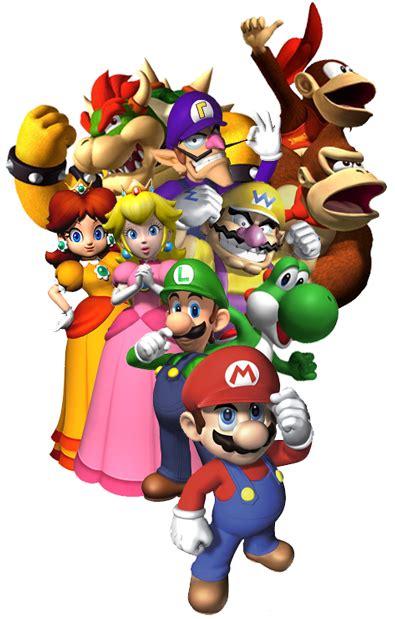 Mario Character Collage By Koopaul On Deviantart