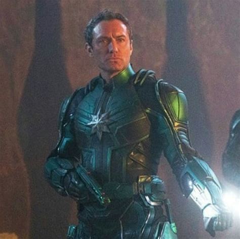 Jude Law Is Mar Vell In Captain Marvel Marvel Films Marvel Heroes