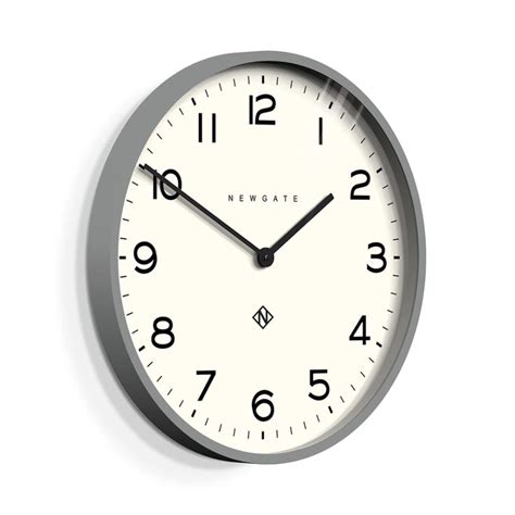 A Contemporary Wall Clock With A Graphic Dial In A Range Of Modern