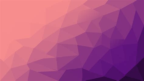 Pink And Purple Polygon Wallpaper 1920 X 1080 Gogambar
