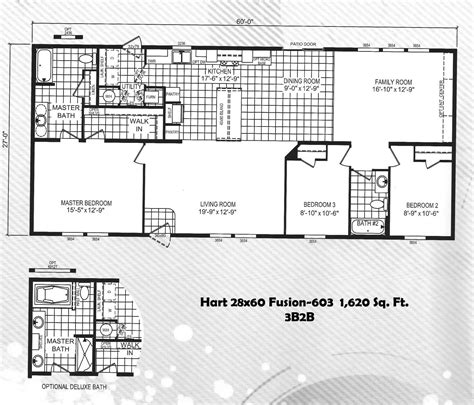 28x60 House Floor Plans Floorplansclick