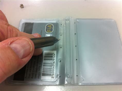 Kent From Oz Adding Credit Card Pockets To Filofax Mini A New Way To