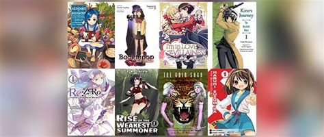 8 Light Novels You Need To Read
