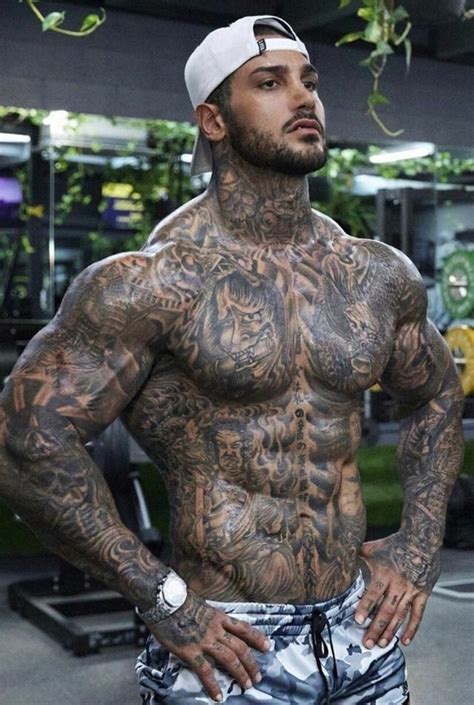 Tattoed Guys Black Men Tattoos Hot Guys Tattoos Tattoo Inspiration