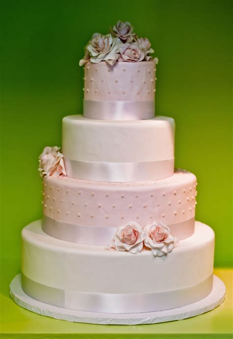 Light Pink Wedding Cake Pretty Cakes Cake Pink Wedding Cake
