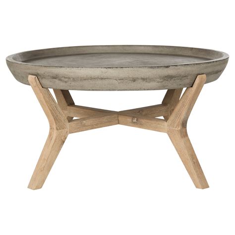 Shop our best selection of outdoor coffee tables to reflect your style and inspire your outdoor space. Wynn Round Coffee Table - Dark Gray - Safavieh | Outdoor ...