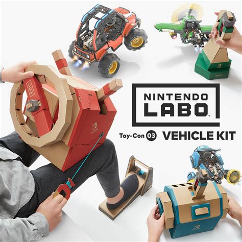 Get An In Depth Look At Upcoming Nintendo Labo Vehicle Kit News