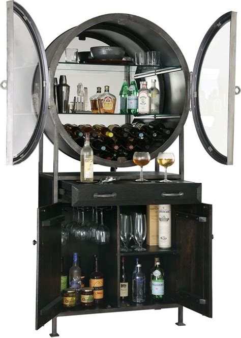 Howard Miller Rob Roy Ii Aged Mocha Wine And Bar Cabinet Vans Home Center