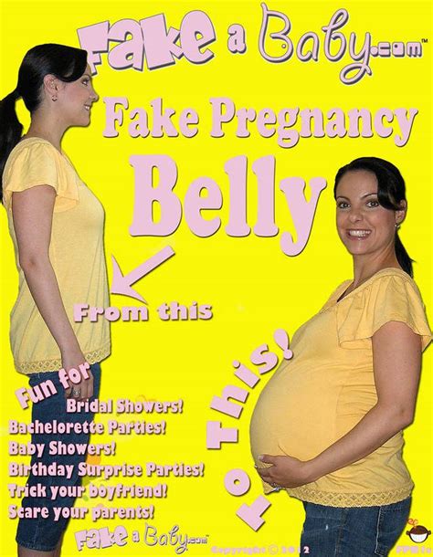 Fun Fake Pregnant Belly Prank Ideas