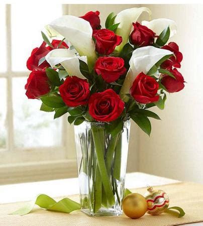 Red Rose Calla Lily Bouquet In Coconut Grove Fl Luxury Flowers