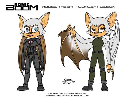 Sonic Boom Movie Rouge Concept By Tmntsam