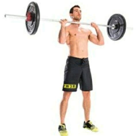 Overhead Press Barbell Exercise How To Workout Trainer By Skimble