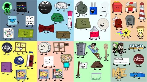 If Object Filler Characters Were On Bfb Teams By Skinnybeans17 On