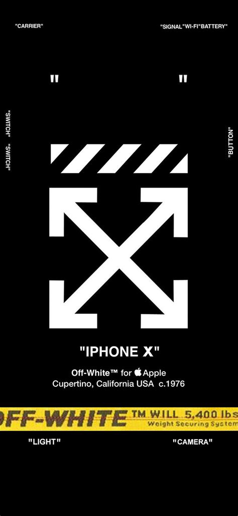 Последняя версия off white wallpaper для бесплатной установки. OFF WHITE - LOCK SCREEN for iPhone X #iphonex | Iphone ...
