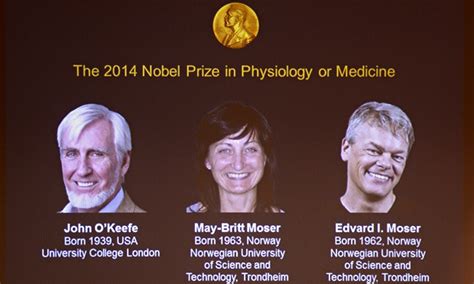 Nobel Prize In Medicine Or Physiology 2014