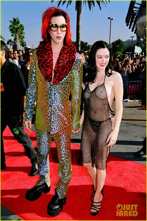 Rose Mcgowan Looks Back At Iconic Vmas Dress Explains Why She Wore It Photo Rose
