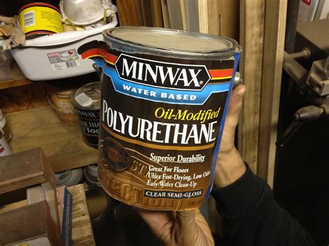 Miniwax Brand Polyurethane Wood Finish Water Based Oil Modified