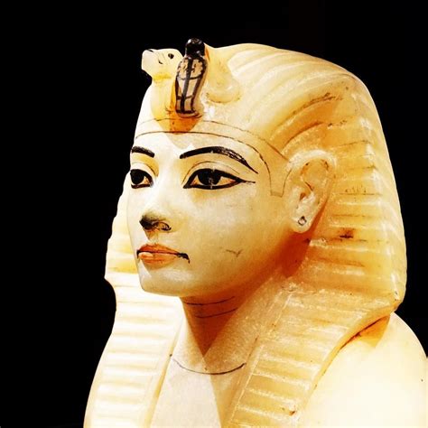 Alabaster Statueking Tut Treasures Of The Golden Pharaohwe Toured The