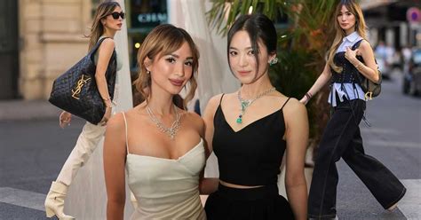 heart evangelista is living her best life hanging out with song hye kyo wearing fancy fits