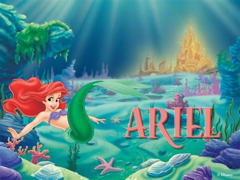 Ariel The Little Mermaid Wallpaper 34287305 Fanpop