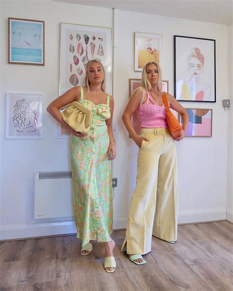 Olivia And Alice On Instagram Letting The Light In Pastel Fashion