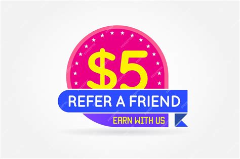 Premium Vector Refer A Friend Colorful Banner Or Poster Referral