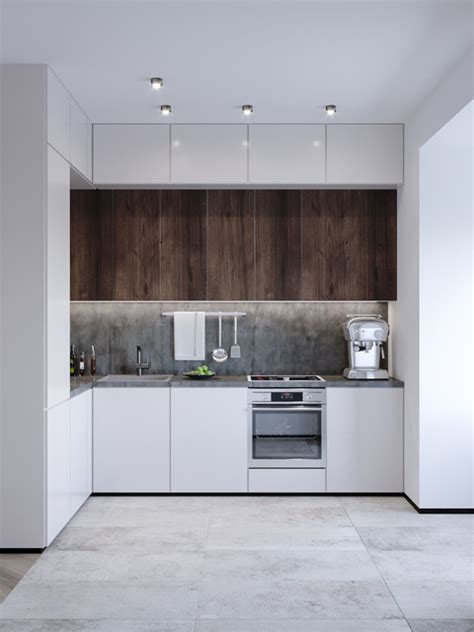 Small apartment kitchen design can be amazing in creating kitchen with modern and comforting atmosphere although limited in space. Studio apartment - Modern - Kitchen - Frankfurt - by ...