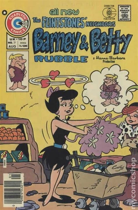 Barney And Betty Rubble 1973 21 Flintstones Old Comic Books