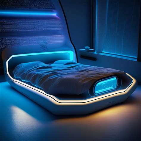 Futuristic Sci Fi Bed By Pickgameru On Deviantart