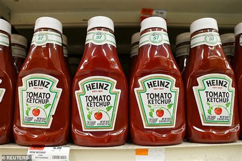 What The 57 On A Heinz Ketchup Bottle Really Means Daily Mail Online