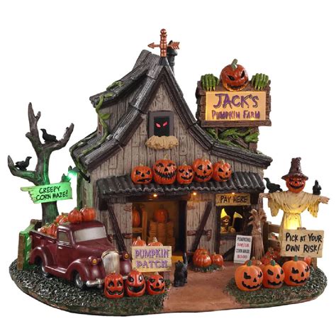 Lemax Spooky Town Jacks Pumpkin Farm Frugal Buzz