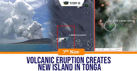 Gk Topic Volcanic Eruption Creates New Island In Tonga