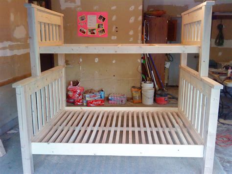Twin Over Full Bunk Bed Building Plans