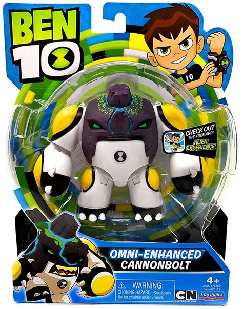 Ben 10 Basic Omni Enhanced Cannonbolt 5 Action Figure Playmates Toywiz
