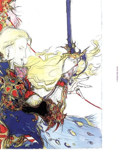 Yoshitaka Amano Final Fantasy Vi Scifi Fantasy Art Final Fantasy