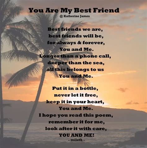You Are My Best Friend Best Friend Poems Friend Poems Happy