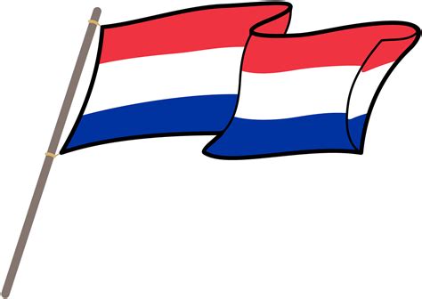 nederlandse vlag transparant the netherlands flag vector country flags beije liented