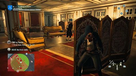 Assassin S Creed Unity Find La Touche In The Jacobin Club Youtube