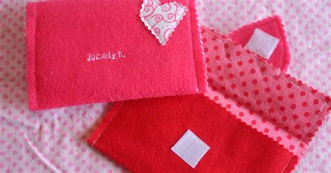 Bonne Nouvelle Felt Valentine Envelopes