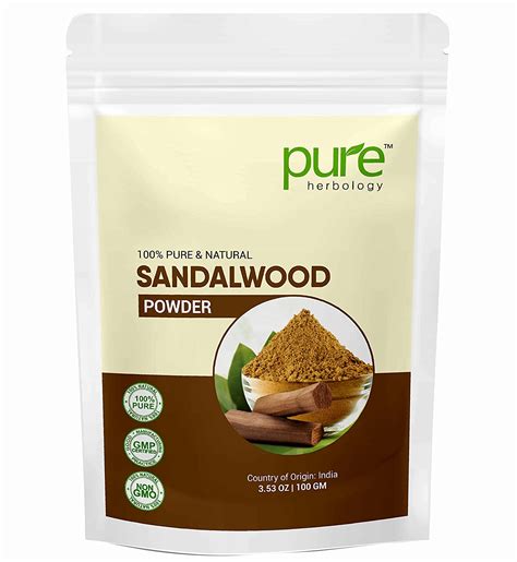 Buy Pure Herbology Pure And Natural Sandalwood Powder For Face Skin