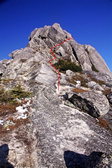 Bc Trails Needle Peak Of Coquihalla 2090 M