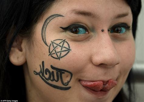Colombias Cali Tattoo Festival 22 Most Frightening Photos Daily Mail