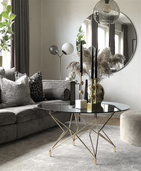Grey And Gold Living Room Gold Living Room House